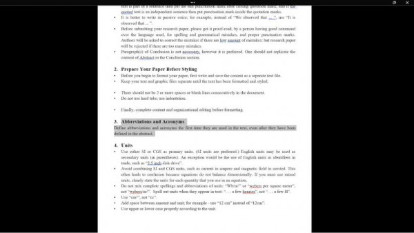 Microsoft Word essentials features
