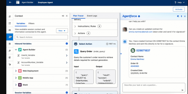 Salesforce agentforce2DX