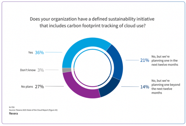 Flexera - Sustainability of cloud use