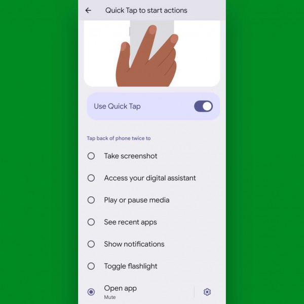 Android Do Not Disturb: Pixel Quick Tap