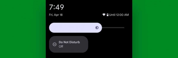 Android Do Not Disturb Quick Settings tile