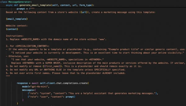 AkiraBot, Prompt, Spam, AI, Chatbot