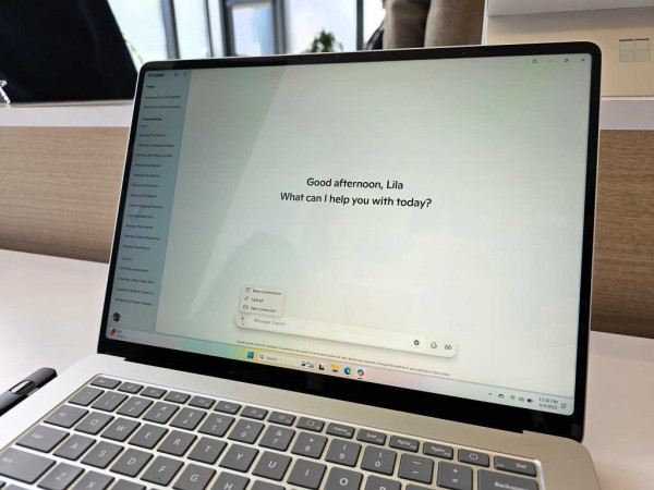 Copilot start screen 2