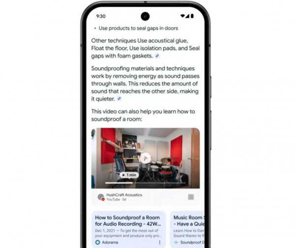Google’s AI Overviews in action