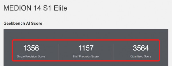 Geekbench AI benchmarks