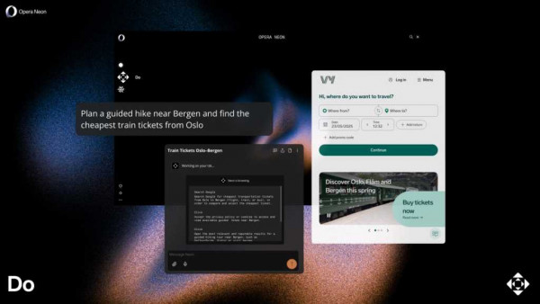 Opera Neon Do Dark Mode