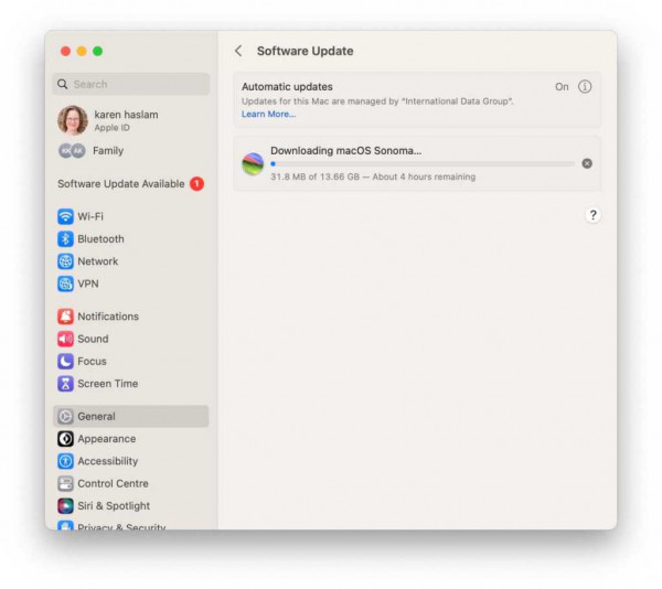 Get macOS Sonoma  Screenshot  Foundry  If you find that Sequoia isn’t available to download via Software Updat