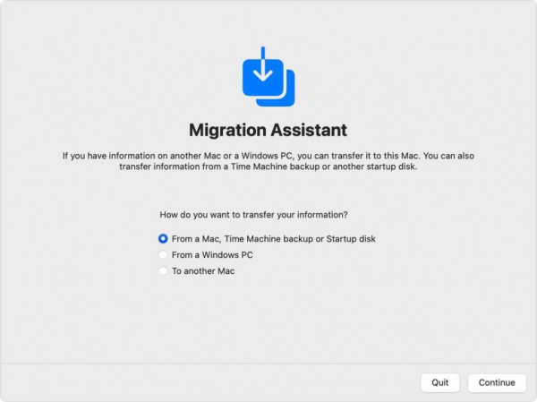 Use Migration Assistant to transfer Time Machine backup  Foundry  After your content and setting have been removed from your Mac you