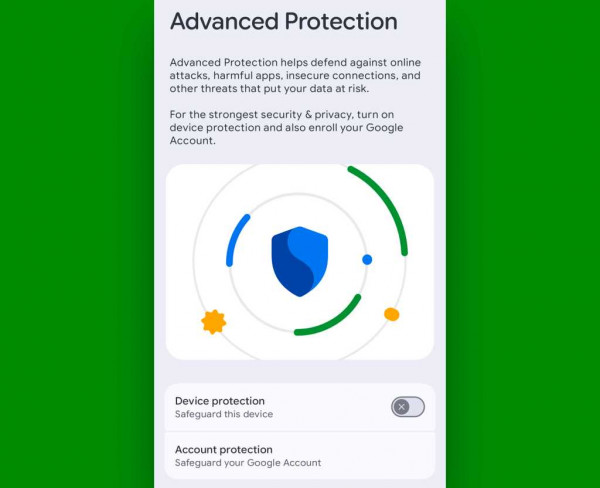 Google Android 16 Advanced Protection security