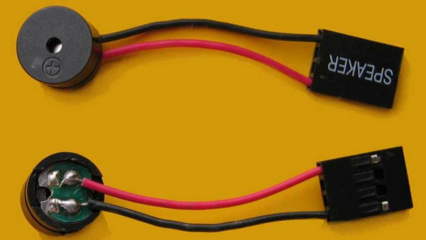 Desktop PC front panel input output speaker IO