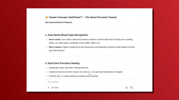 Creative uses for ChatGPT product inventions