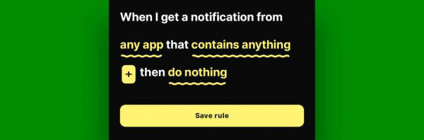Android notifications: BuzzKill rule setup