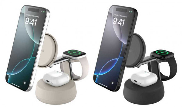 Belkin UltraCharge Pro 3-in-1 Magnetic Charging Dock