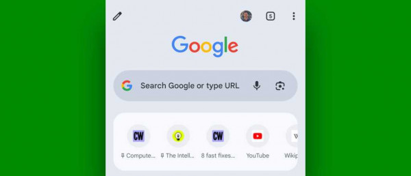 Chrome Android browser: Custom new tab page shortcuts