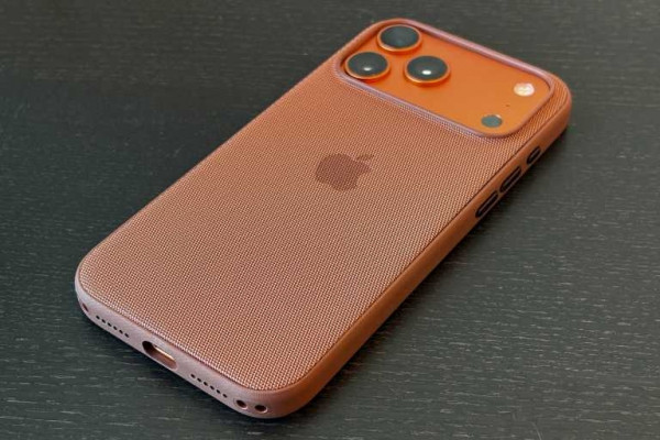 iPhone 17 Pro Max with TechWoven Case