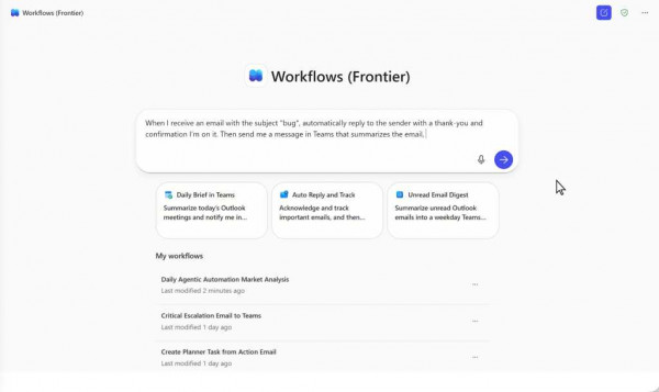 M365 Copilot Workflows