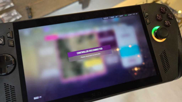 Asus ROG Xbox Ally X controller disconnected