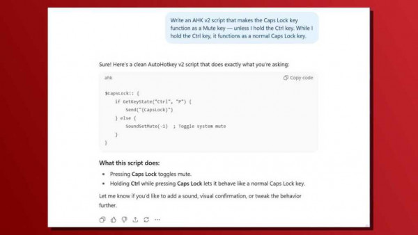 ChatGPT generating AI AutoHotkey