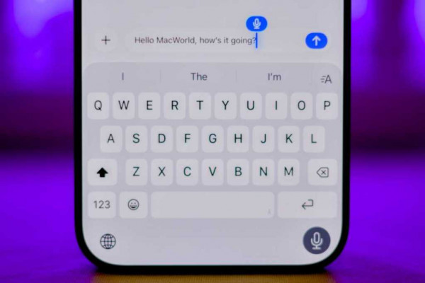 Apple speech to text