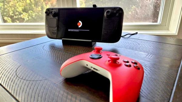 steam deck with xbox controller