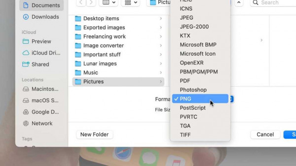 Mac Option key tip manage files