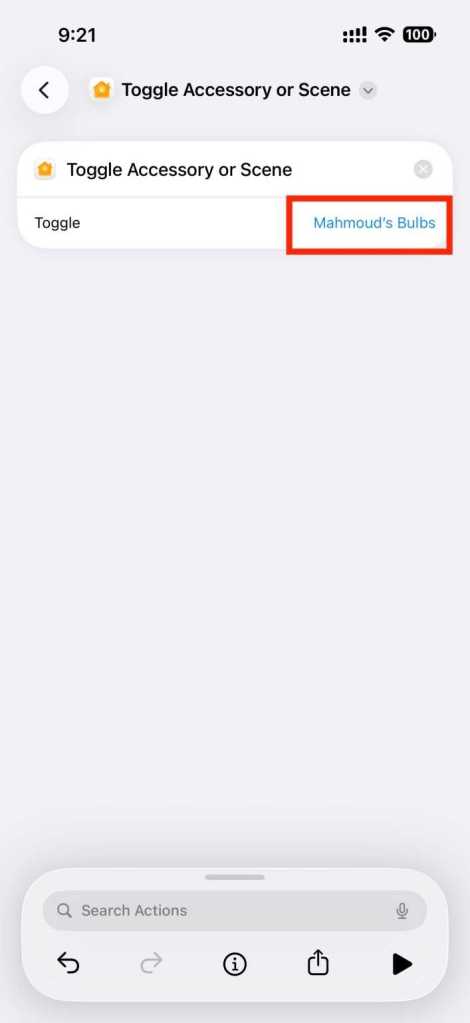 Action Button 4 smart home