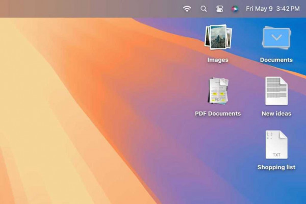 macOS Tip Desktop stack