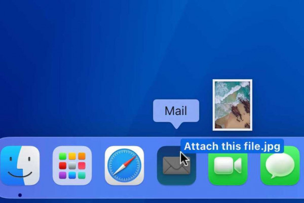 macOS Tip send files to apps