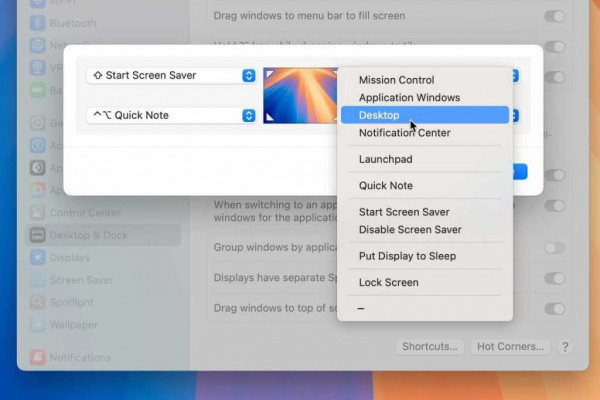 macOS Tip Hot Corners