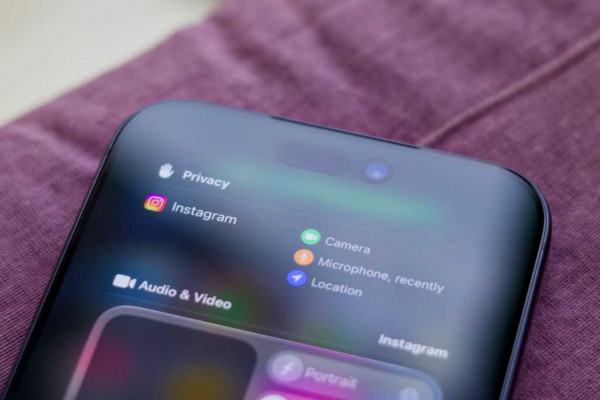 iPhone privacy indicators