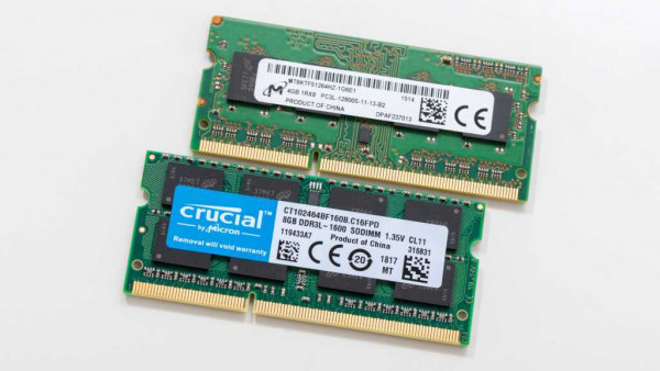 Micron Crucial RAM modules sticks DDR memory