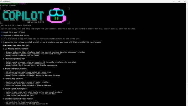 AI CLI GITHUB COPILOT CLI