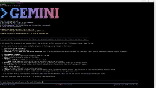 AI CLI GEMINI CLI