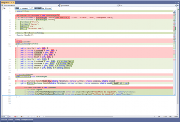GitHub Copilot optimize code results