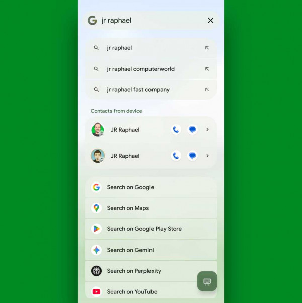 Pixel Search - Android search