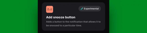Android notifications: Snooze (BuzzKill setup)