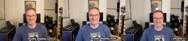 Studio Display comparison bright light