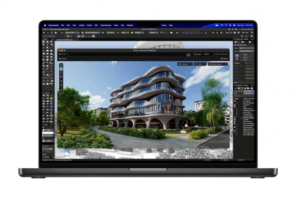 MacBook Pro M5 Pro Ray Tracing