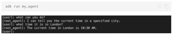 Google ADK CLI Screenshot 02