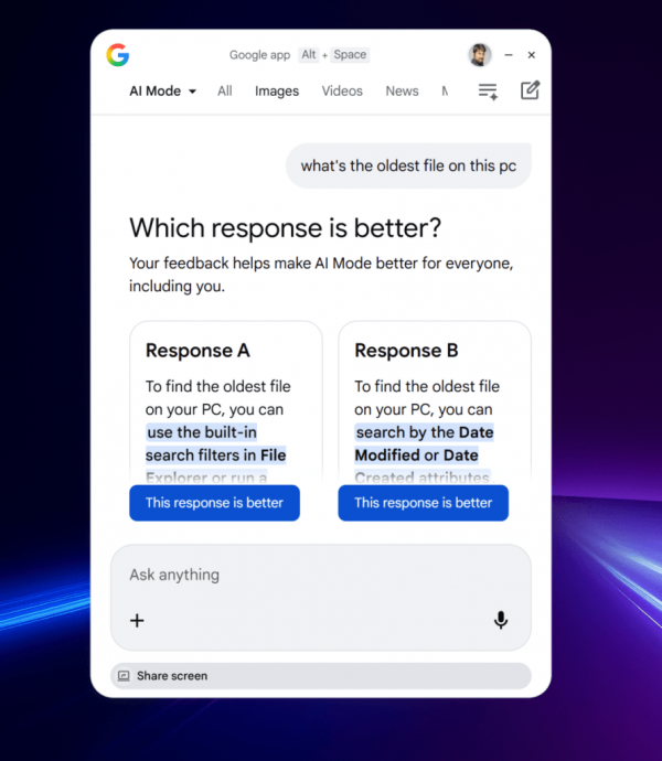 You would think that Gemini might be able to answer this question.